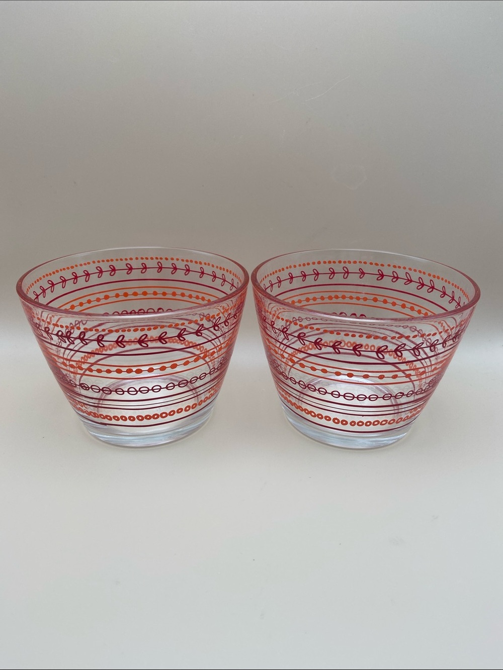 Set of 2 IKEA 2011 Gotda Bowls - Made in France